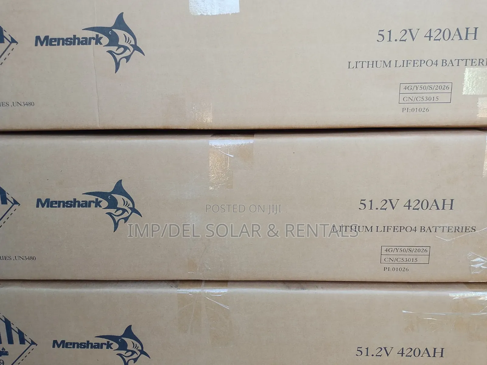 Lithium Battery LiFePO4 51.2V 420ah Deep Cycle Batteries