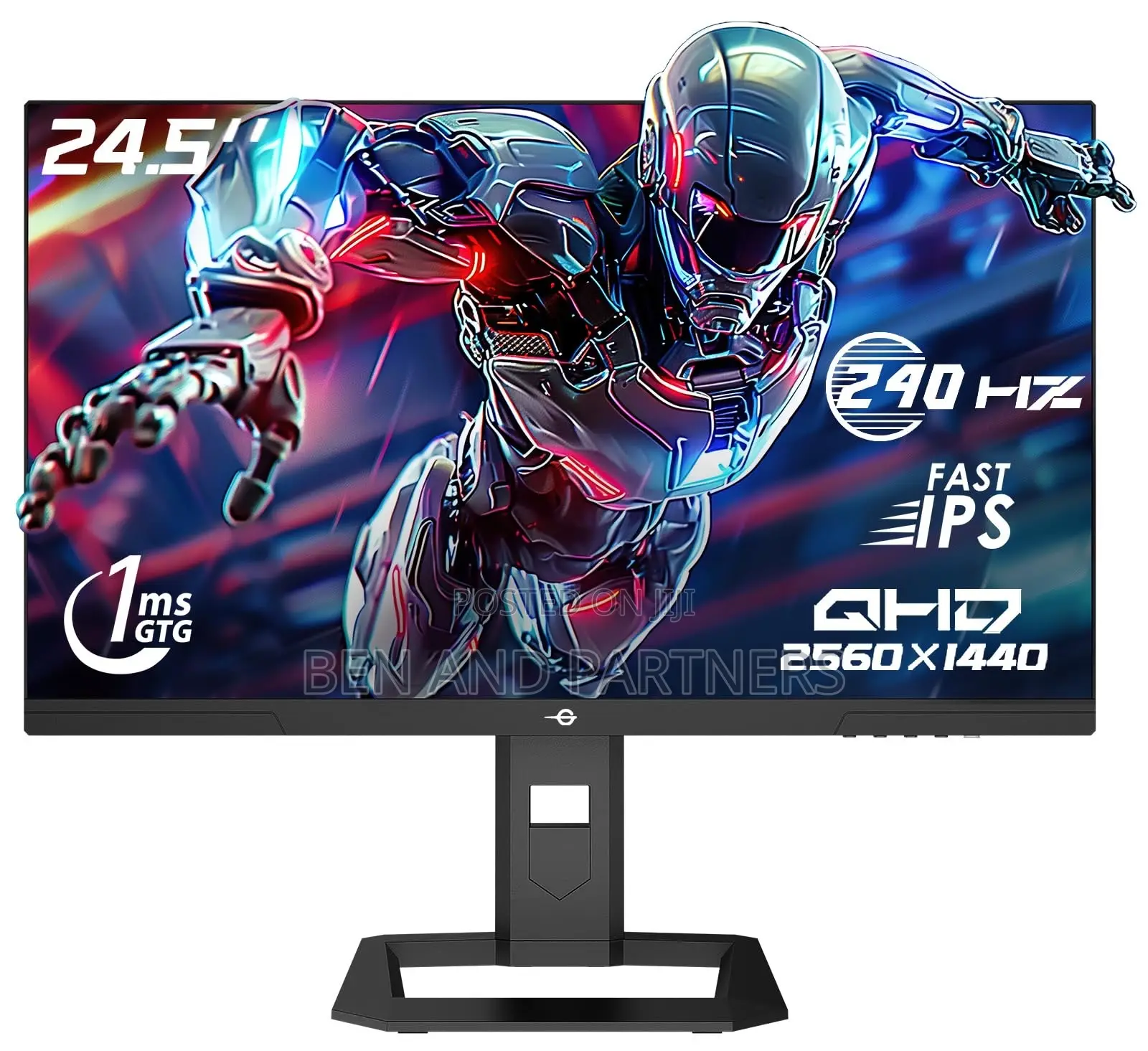 Titan Army 25” QHD, IPS, 240hz, HDR 1ms Gaming Monitor