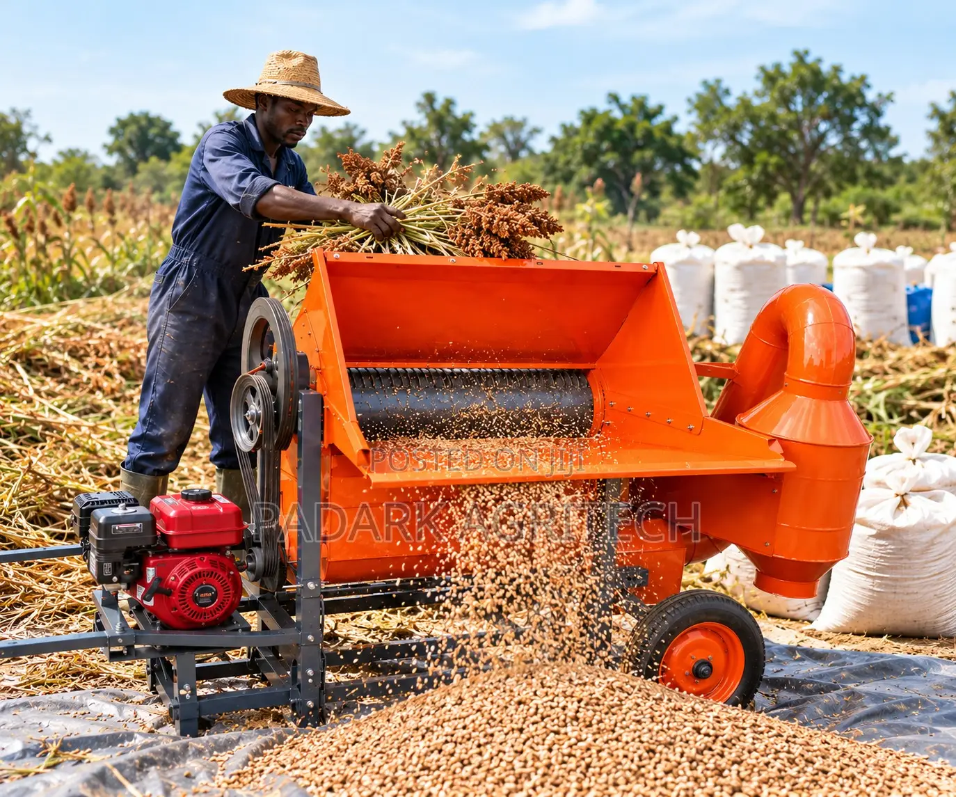 Multi-Crop Thresher – Rice | Sorghum | Soybean