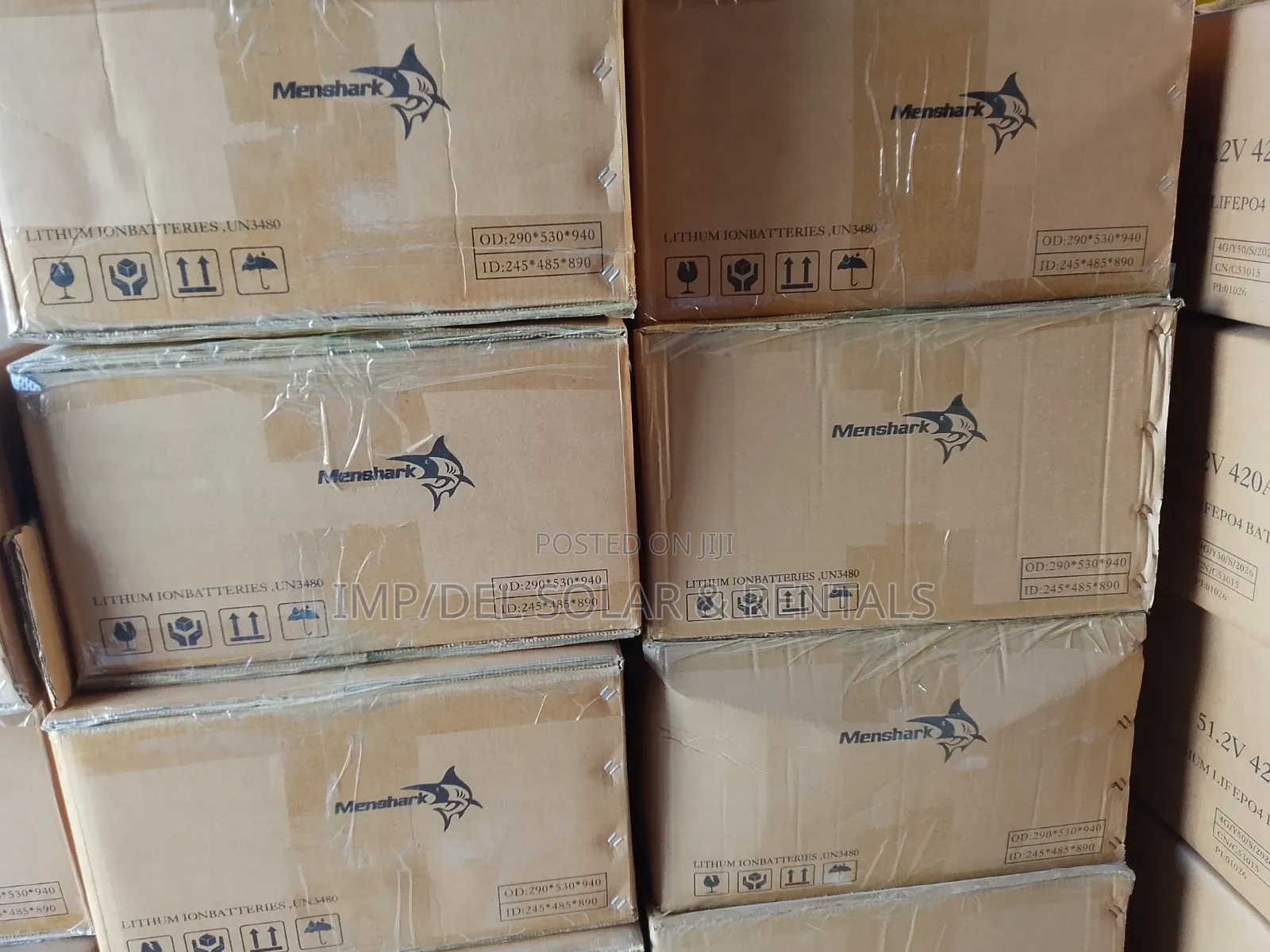 Lithium Battery LiFePO4 51.2V 420ah Deep Cycle Batteries