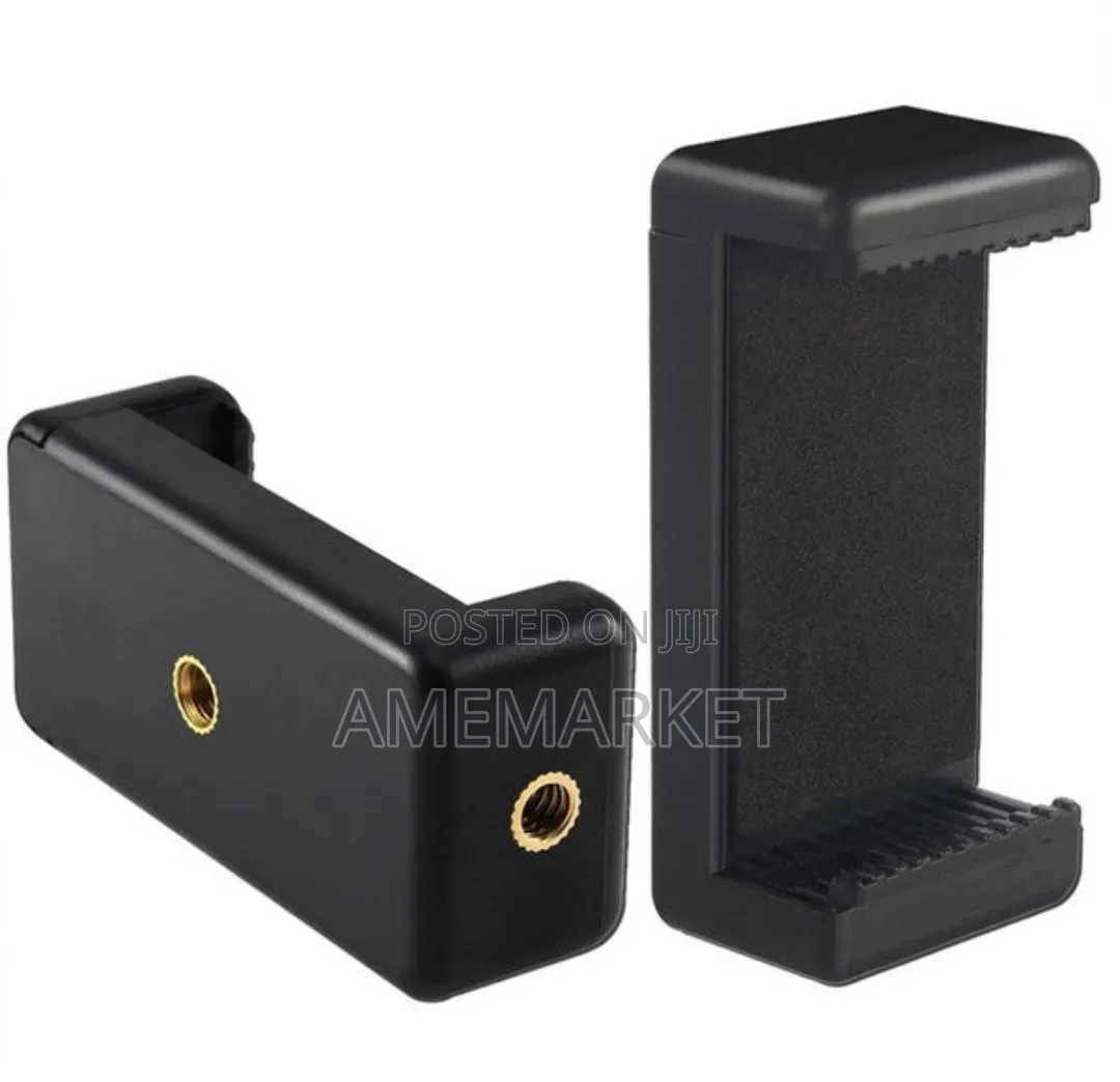 Smartphone Tripod Mount – Adjustable Cell Phone Holder Adapter