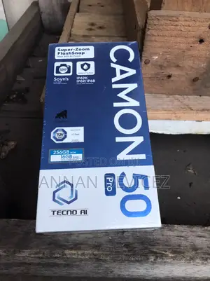 New Tecno Camon 50 Pro 256 GB Gray