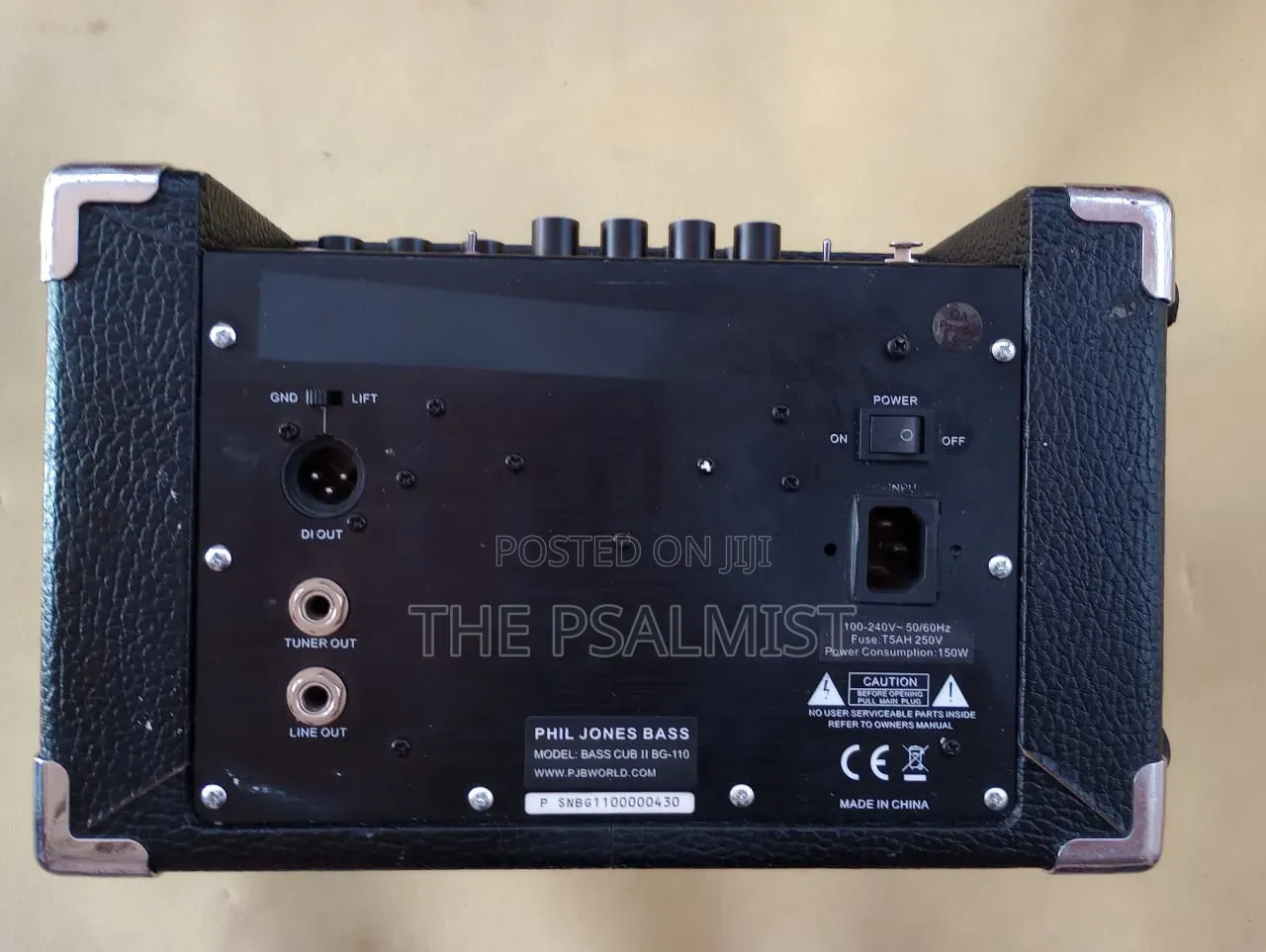 Phil Jones Bass Speaker