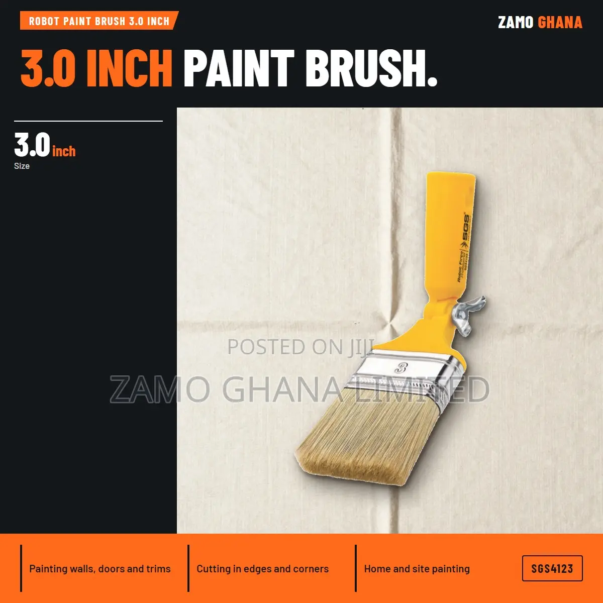 Robot Paint Brush 3.0 Inch - SGS4123