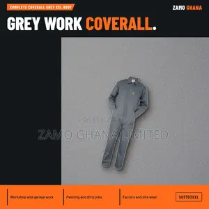 Complete Coverall Grey XXL Body - SGS703XXL