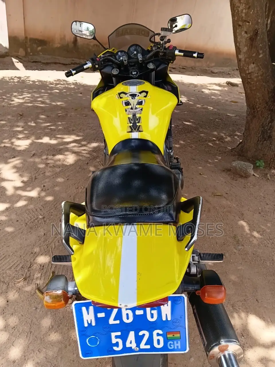 Yamaha FZ 2015 Yellow