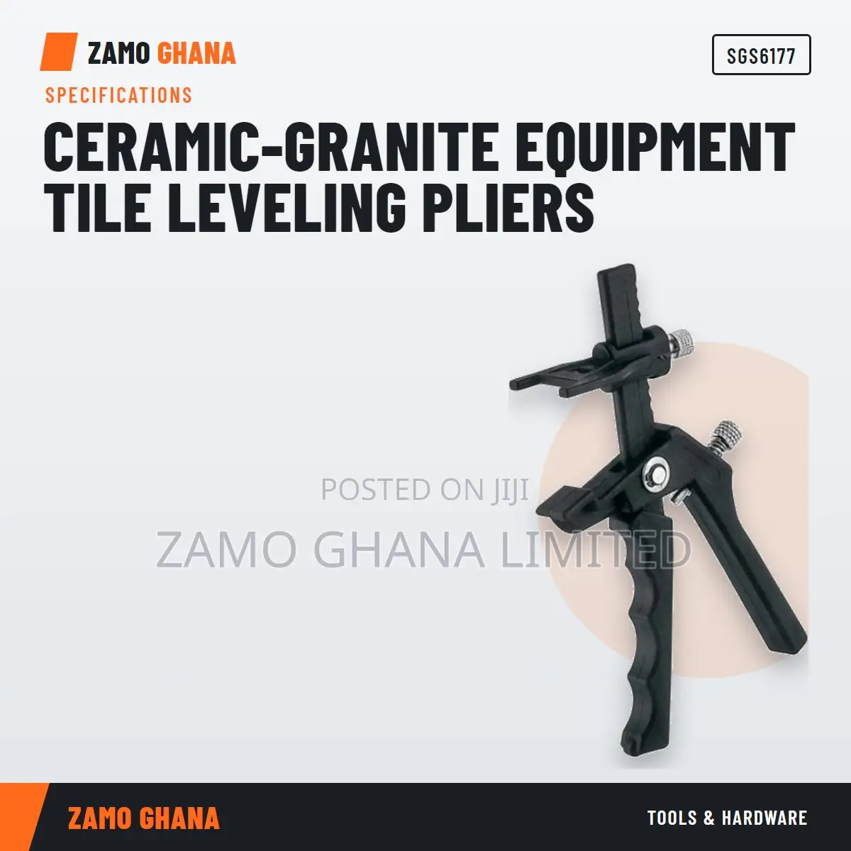 Ceramic-Granite Equipment Tile Leveling Pliers - SGS6177