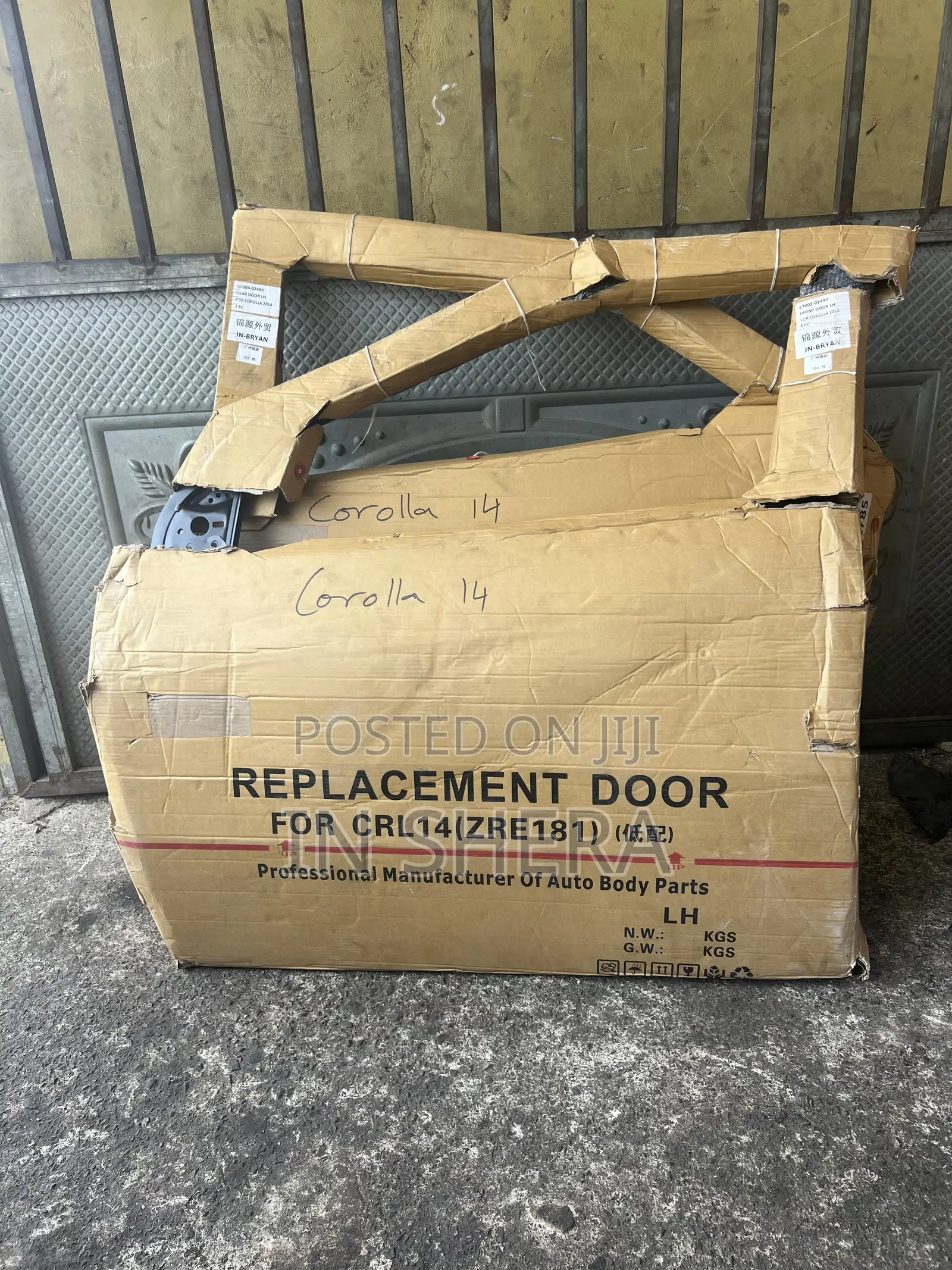 Toyotat Corolla 2014 2015 2016 2017 2018 2019 Front Door