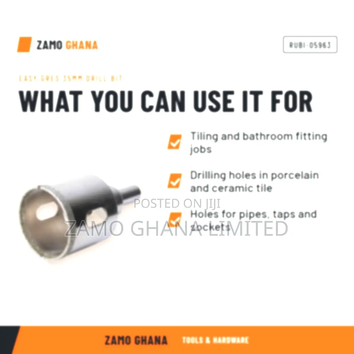 Easy Gres 35Mm Drill Bit - RUBI-05963