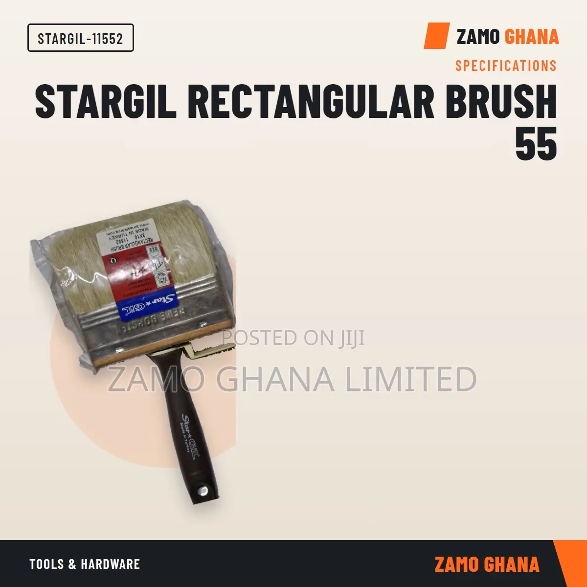 Stargil Rectangular Brush 55 - STARGIL-11552