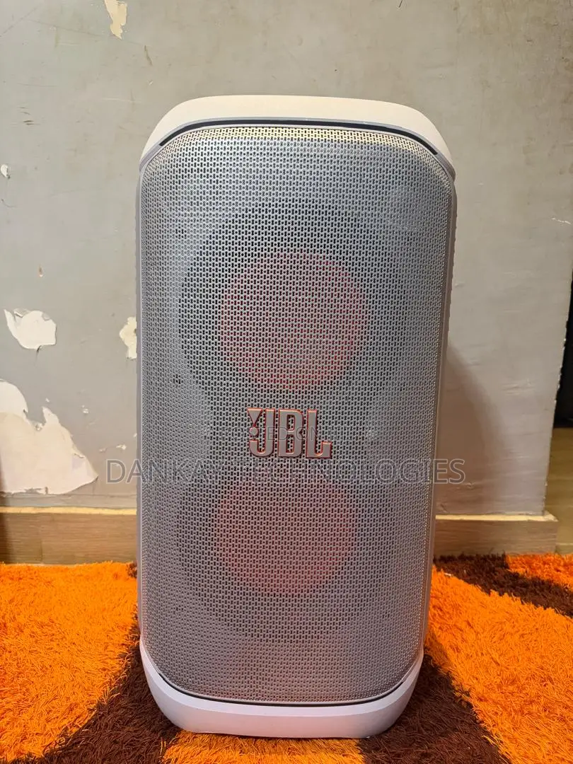 Original JBL Partybox 320 Wireless Bluetooth Speaker (White))