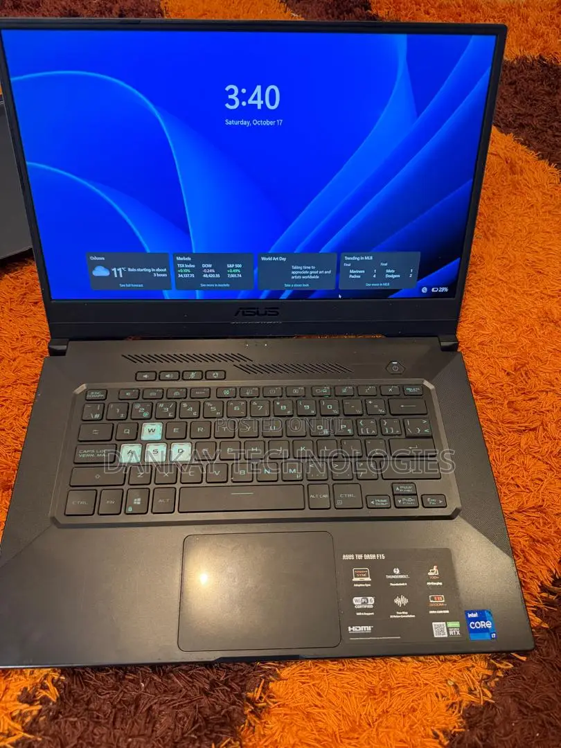 Laptop Asus TUF Gaming A15 16GB Intel Core i7 SSD 500GB