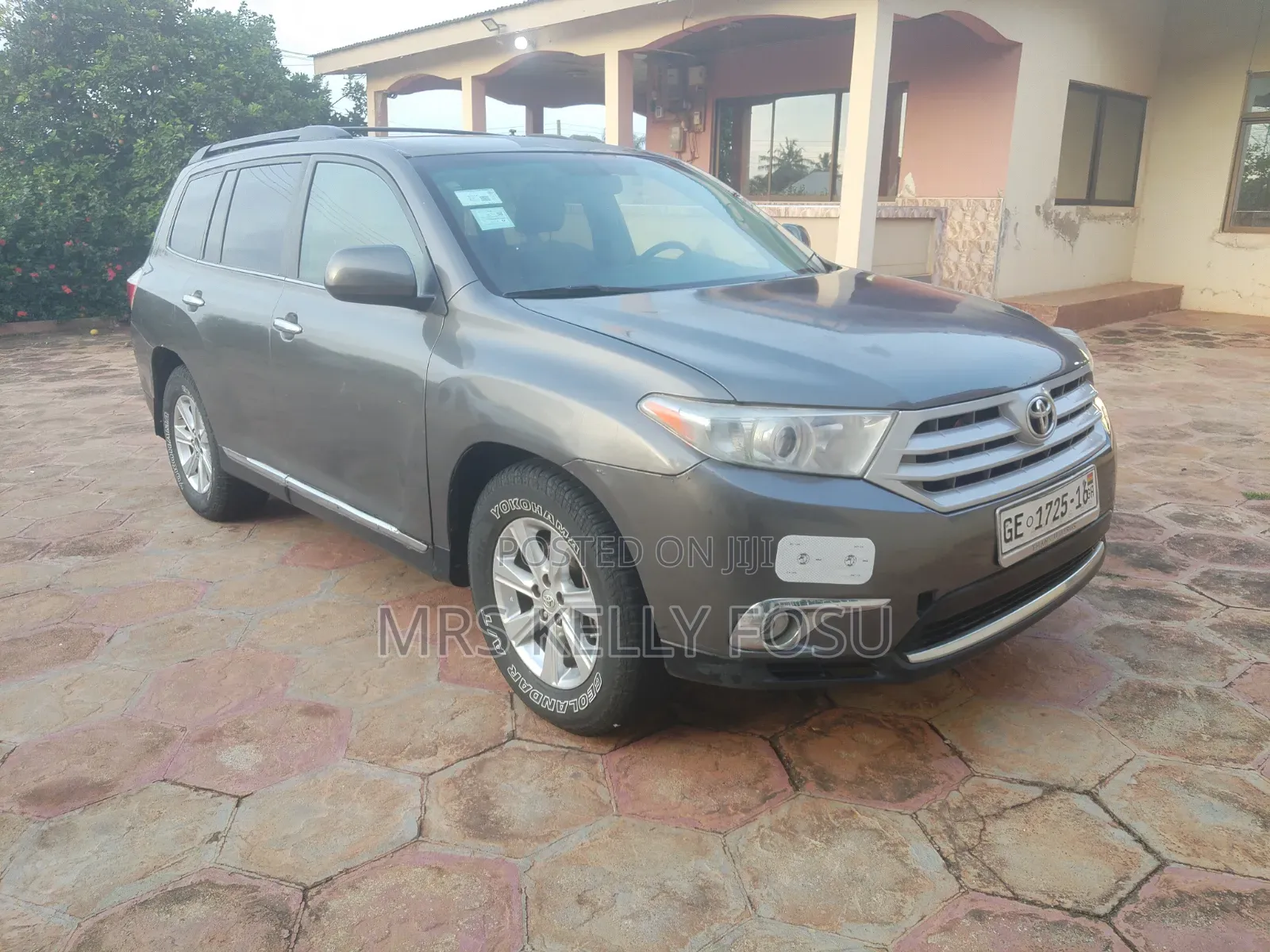 Toyota Highlander 2012 Gray