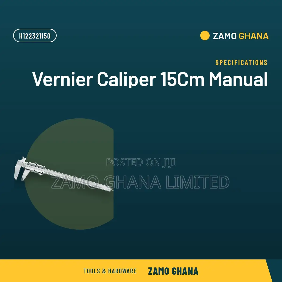 Vernier Caliper 15Cm Manual - H