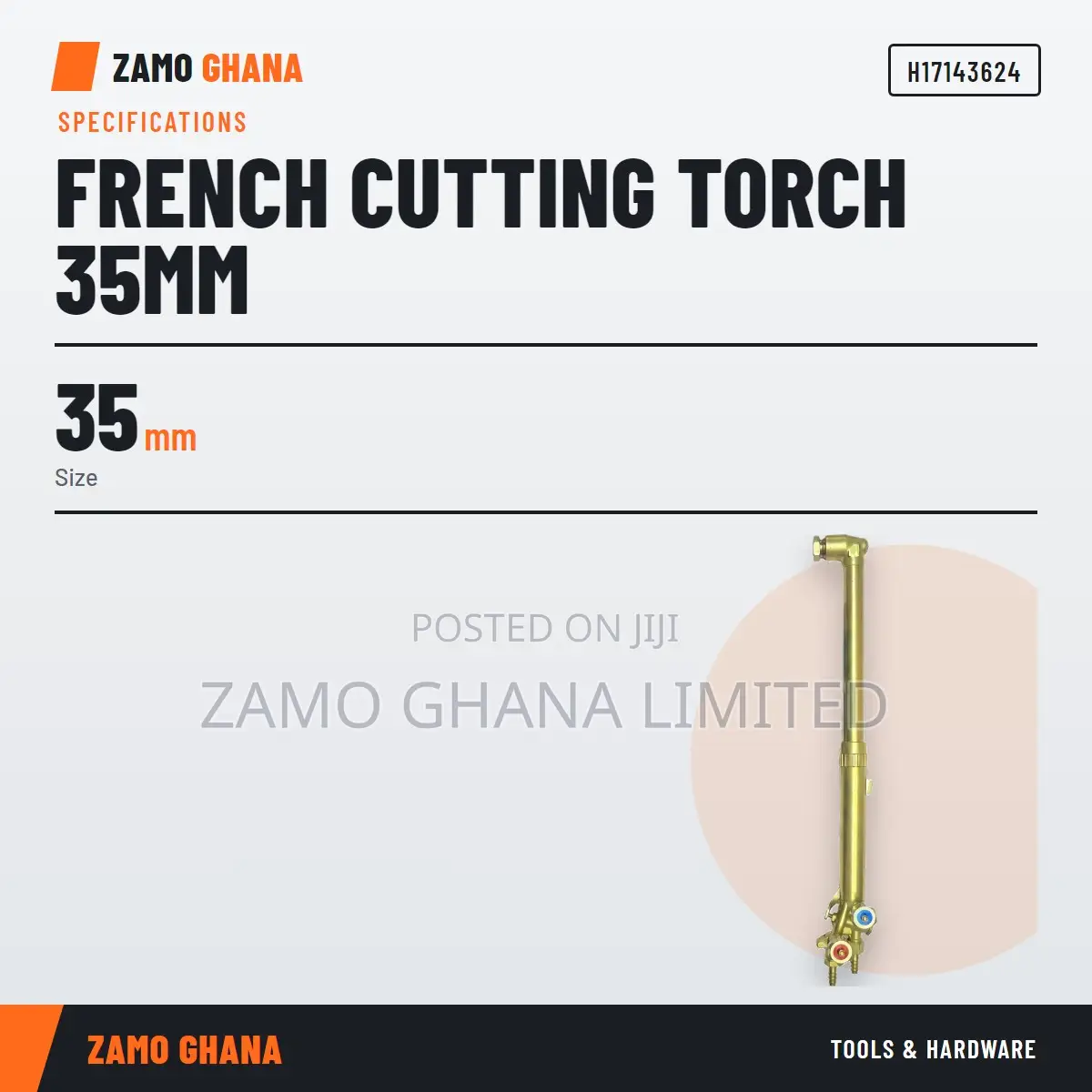 French Cutting Torch 35Mm - H
