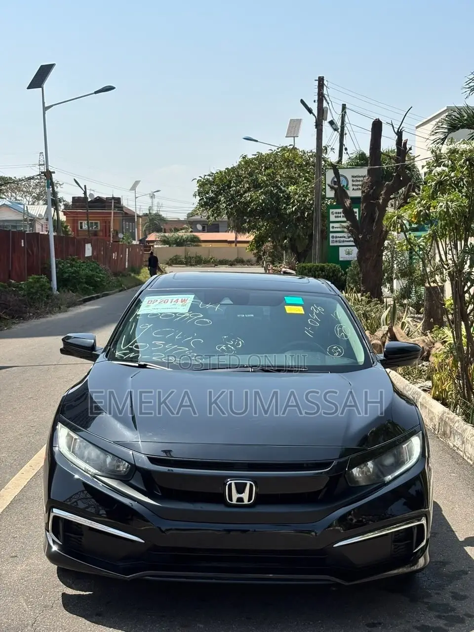 Honda Civic EX Sedan 2019 Black