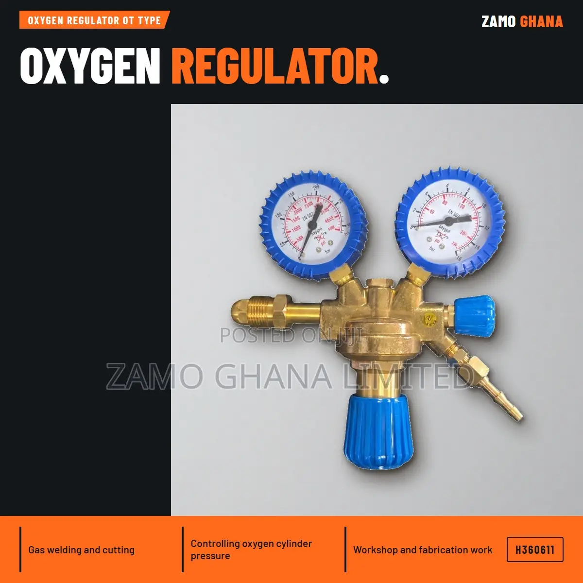 Oxygen Regulator Ot Type - H360611