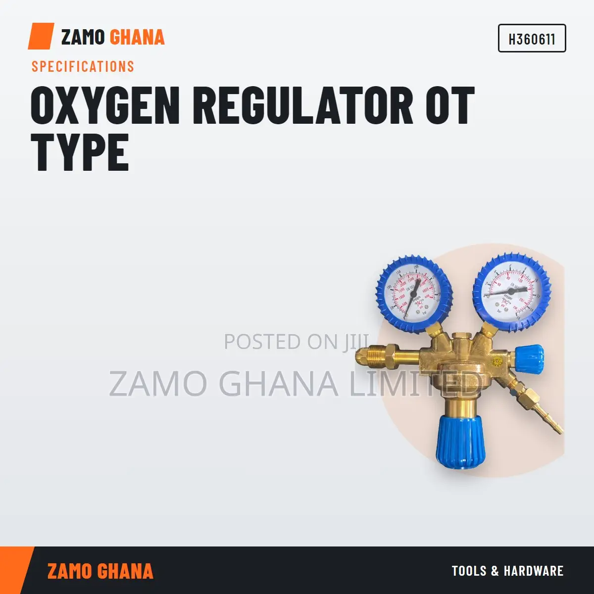 Oxygen Regulator Ot Type - H360611