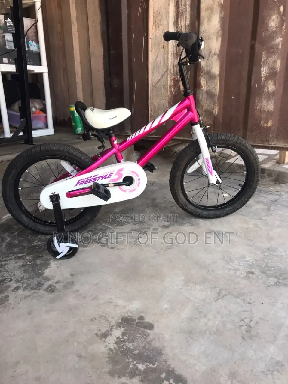 RoyalBaby Kids Bike 12 Inch Training Wheels Adjustable Seat