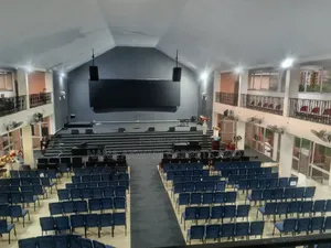 Gray Industrial Carpet (Plain) for Churches,Auditoriums