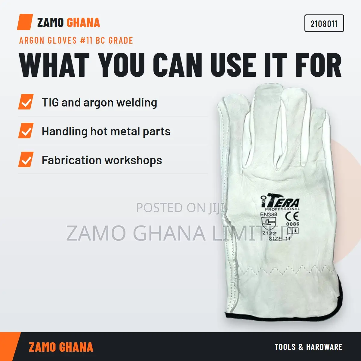 Argon Gloves #11 Bc Grade - 2108011