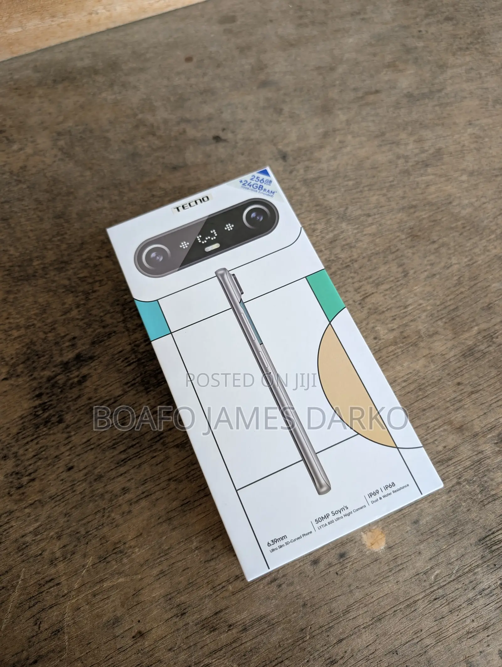 New Tecno Camon Slim 256 GB White