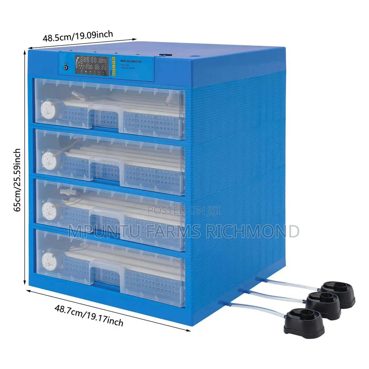 Incubator(400egg Capacity Automatic Dual Power)