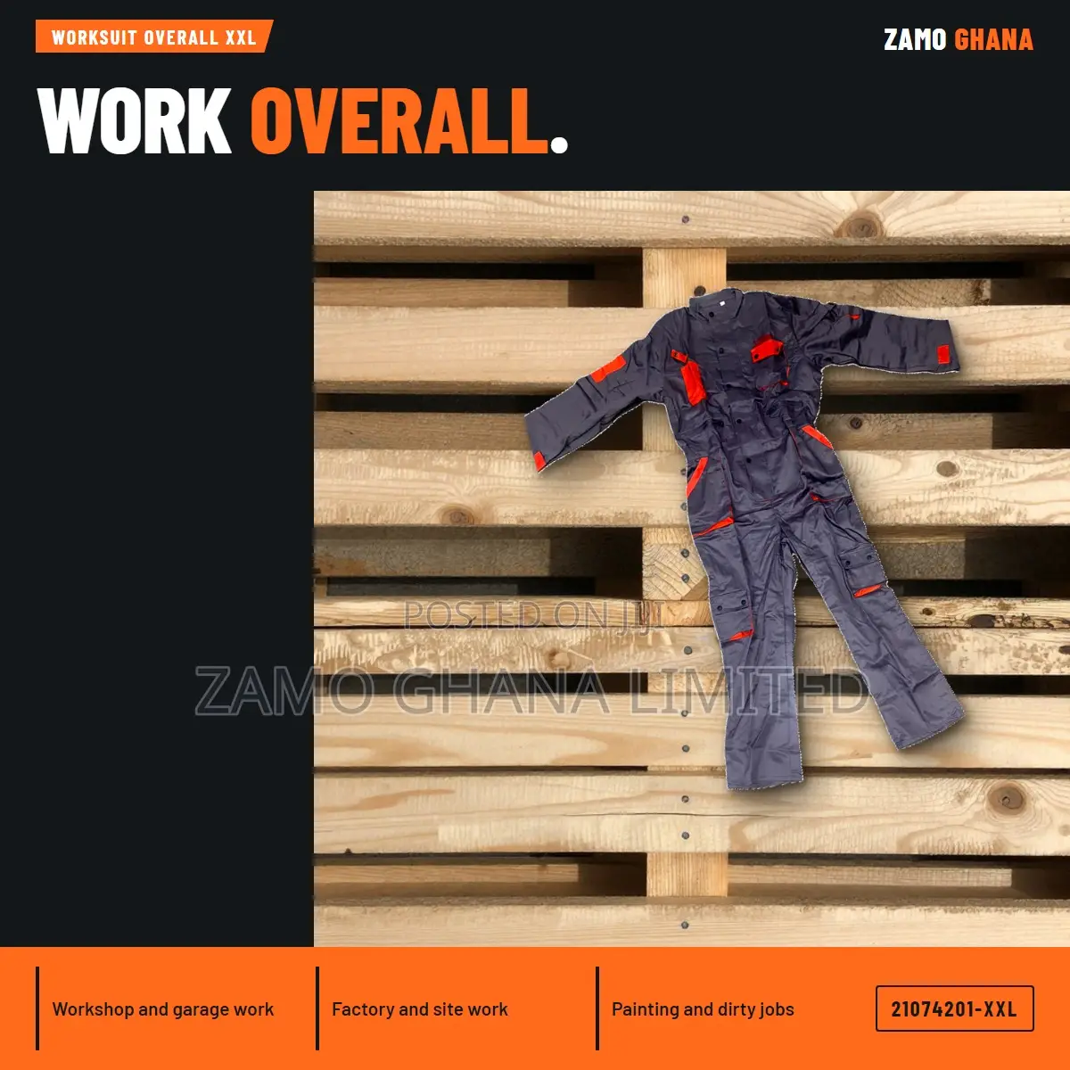 Worksuit Overall XXL - -XXL