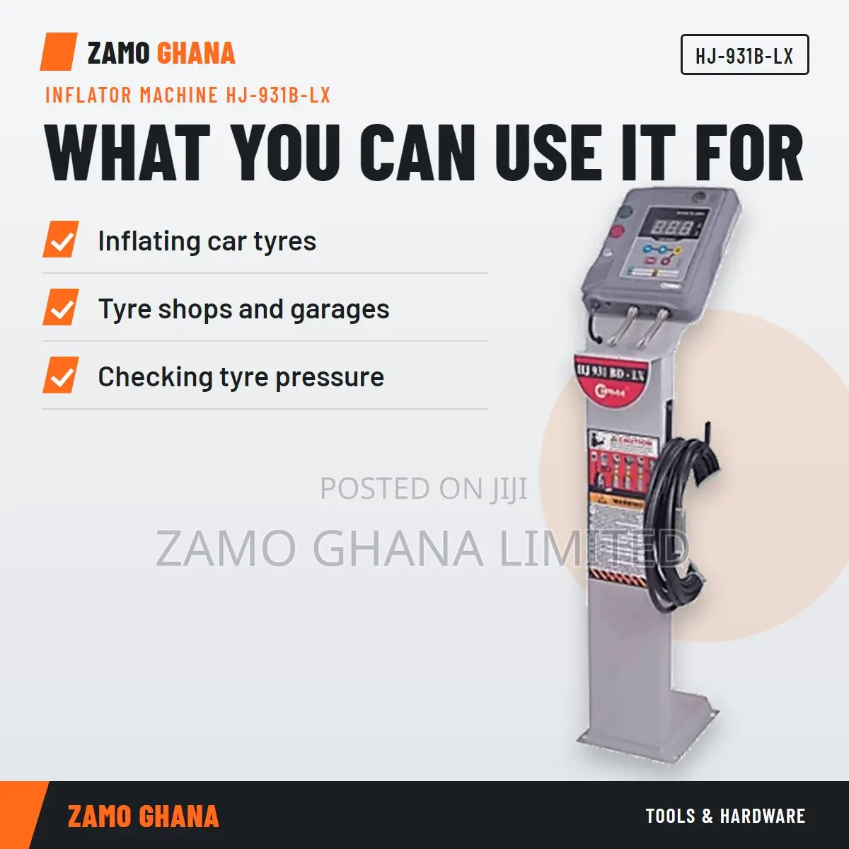 Inflator Machine Hj-931b-Lx - HJ-931B-LX