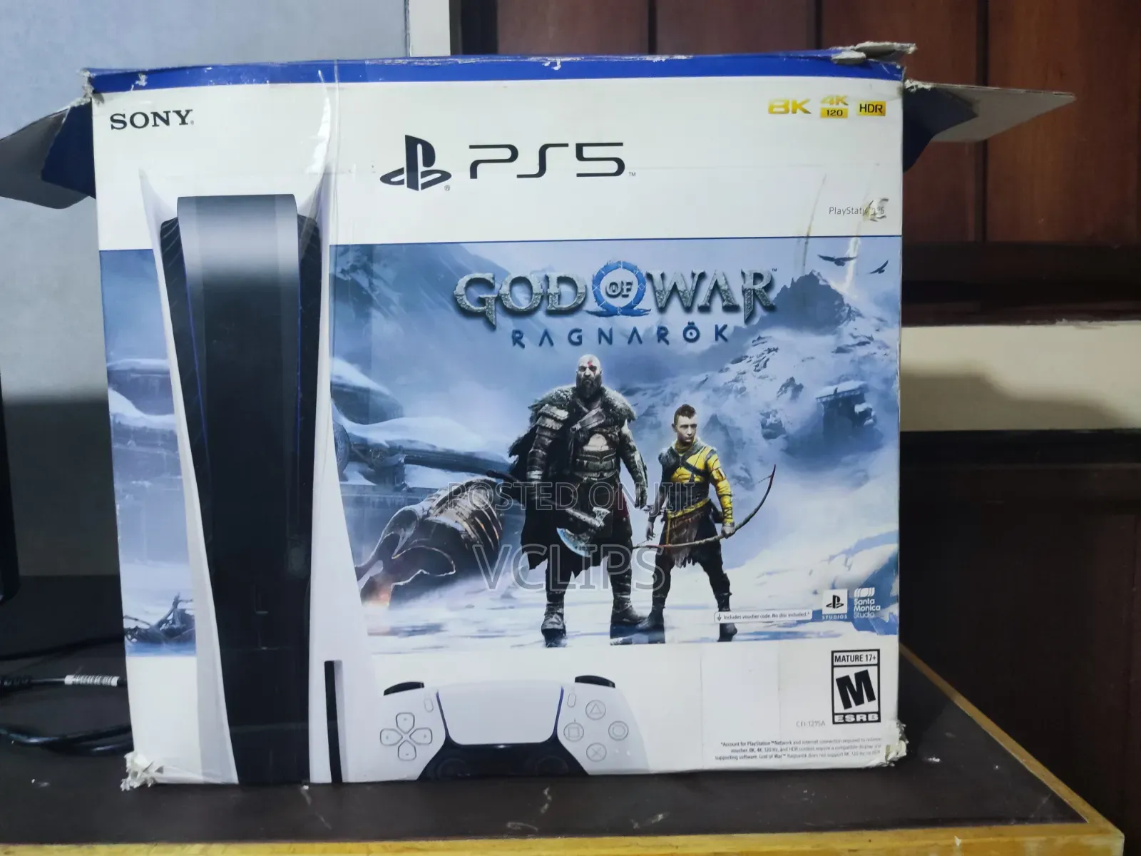Slightly Used PS5 and Gaming Monitor