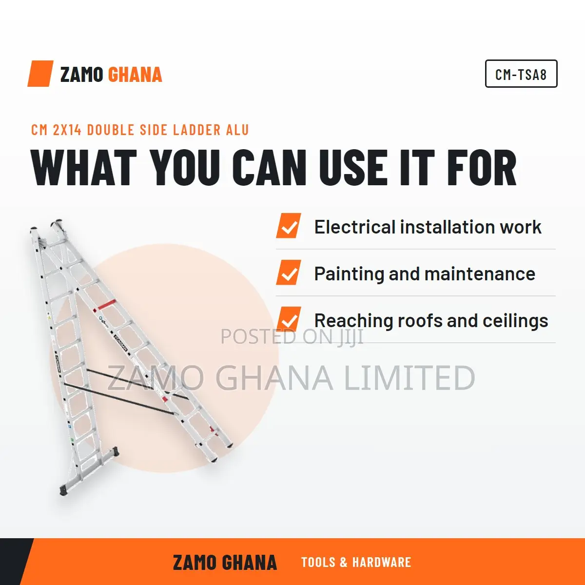 Cm 2X14 Double Side Ladder Alu - CM-TSA8