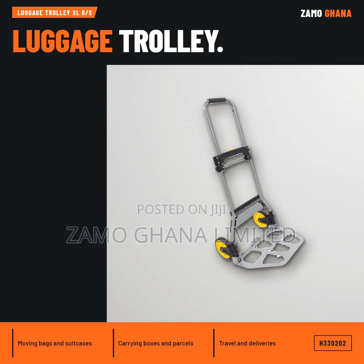 Luggage Trolley Xl B/S - H330202