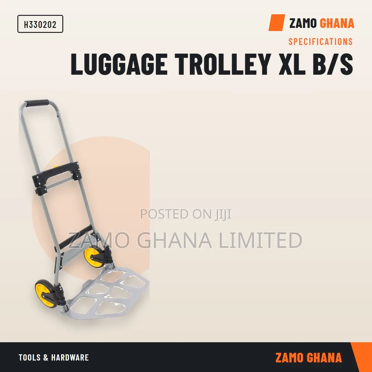 Luggage Trolley Xl B/S - H330202