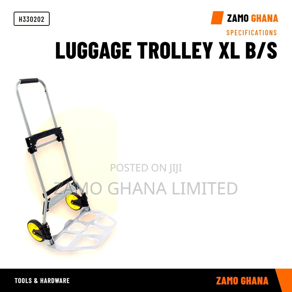 Luggage Trolley Xl B/S - H330202
