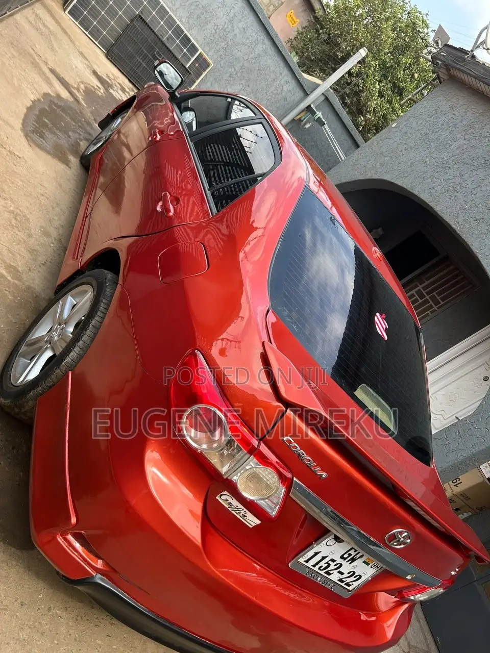 Toyota Corolla 2013 Orange