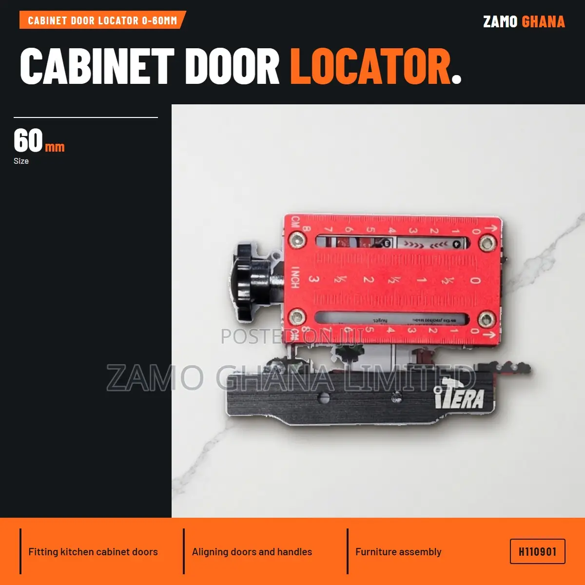 Cabinet Door Locator 0-60Mm - H110901