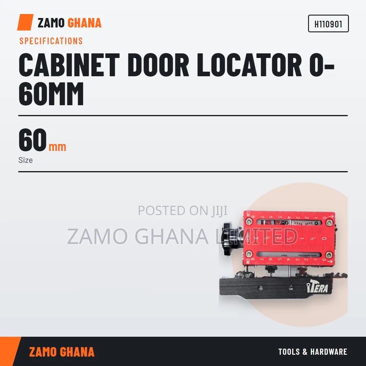 Cabinet Door Locator 0-60Mm - H110901