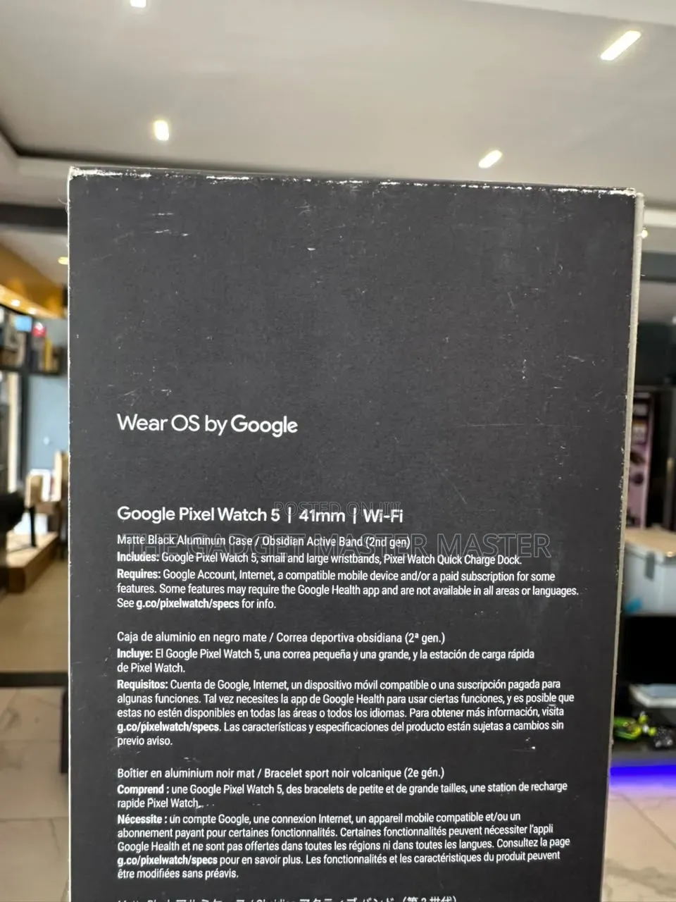 Google Pixel Watch 5 41MM WIFI