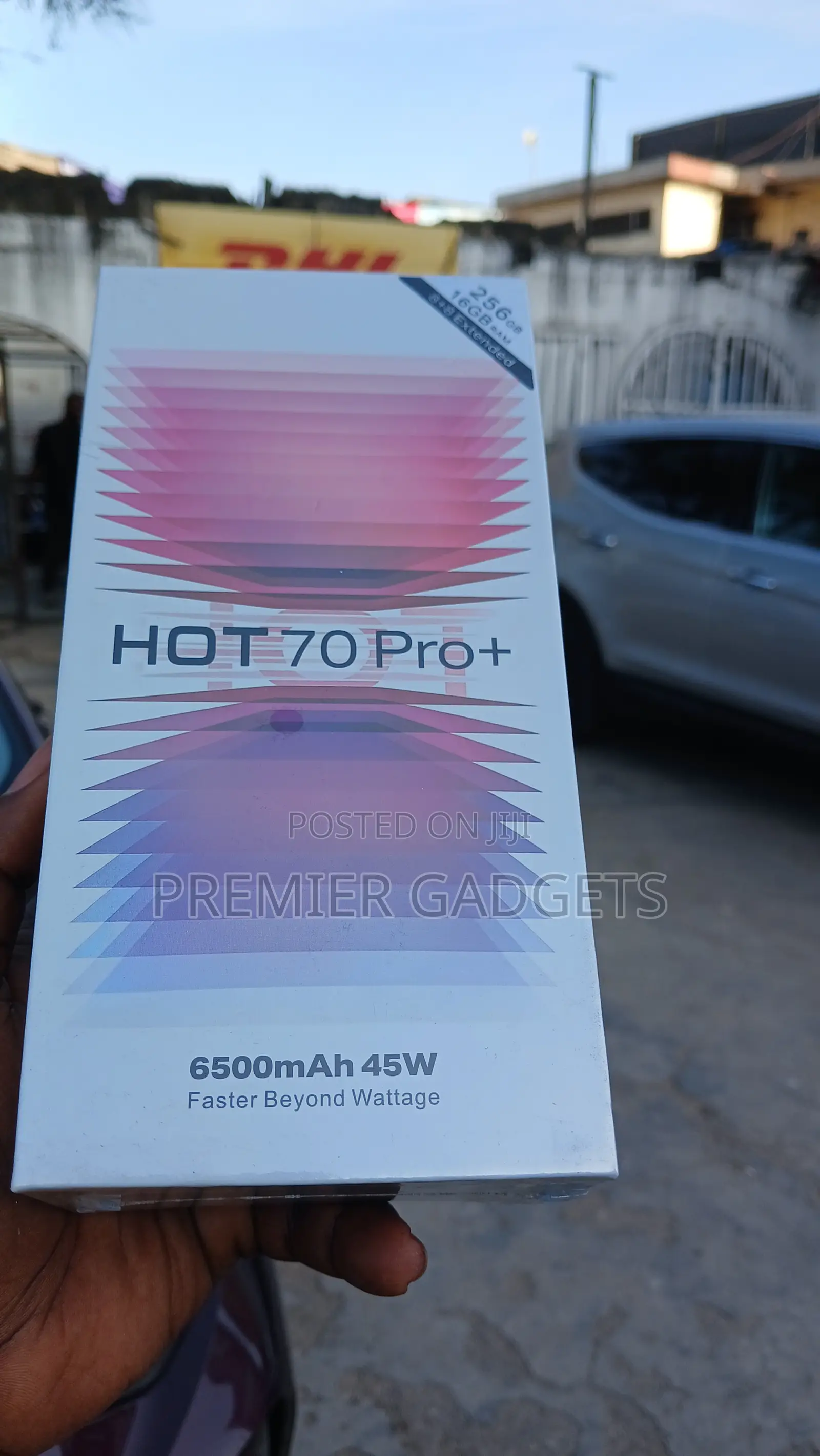 New Infinix Hot 70 Pro 5G+ 256 GB Silver