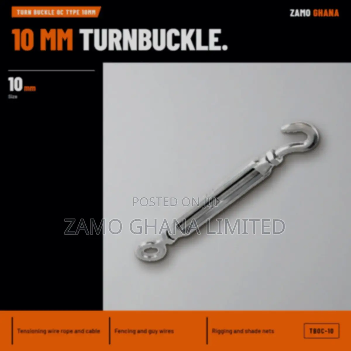 Turn Buckle Oc Type 10Mm - TBOC-10