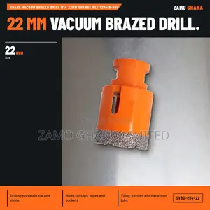 Shank Vacuum Brazed Drill M14 22Mm Orange Ref.120416-008 - SVBD-M14-22