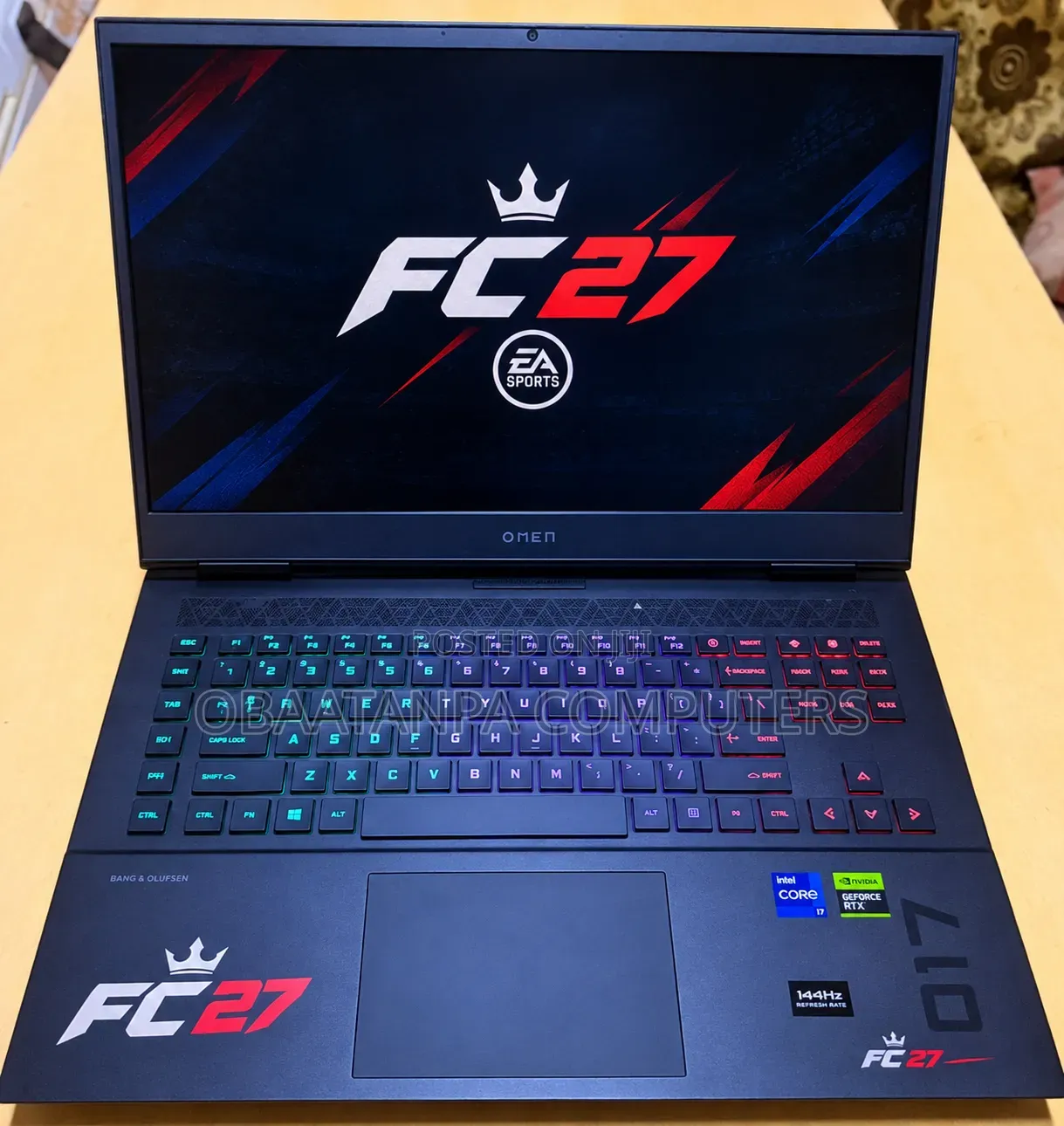 Laptop HP Omen 17 16GB Intel Core i9 SSD 1T