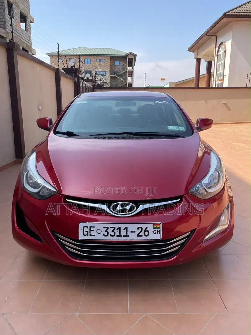 Hyundai Elantra 2014 Red