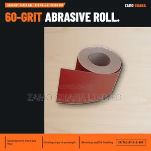 Abrasive Paper Roll Red Rt-a-D 120X50 60P - SAITAC-RT-A-D-60P