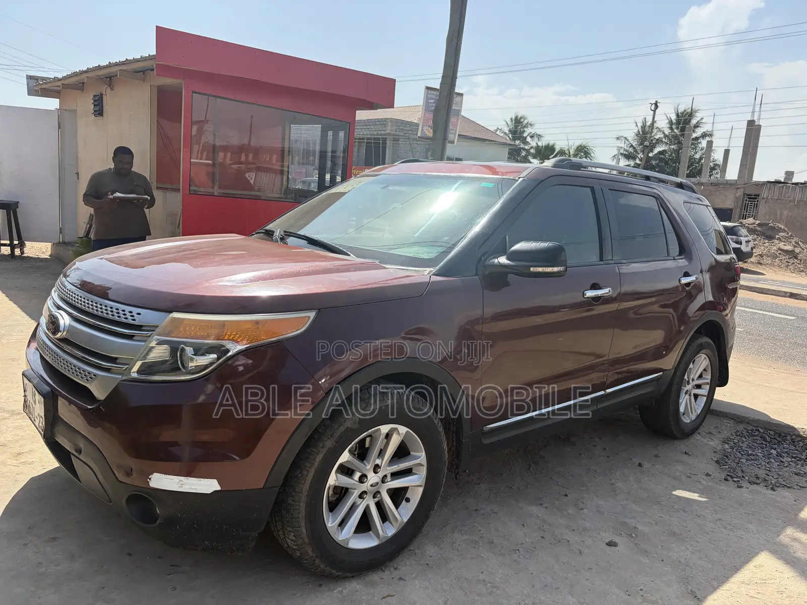Ford Explorer XLT 4dr SUV (3.5L 6cyl 6A) 2015 Red