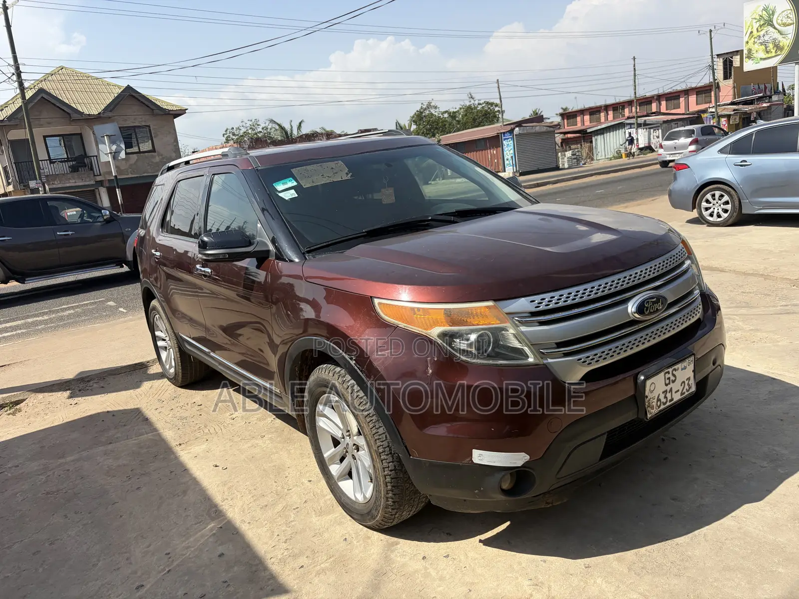 Ford Explorer XLT 4dr SUV (3.5L 6cyl 6A) 2015 Red