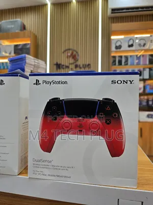 Ps5 Dualsense Controller Tecno Red