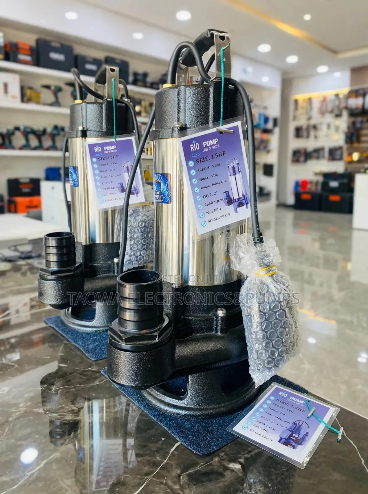 High Reliable Rio 1.5hp Stainless Water Pump