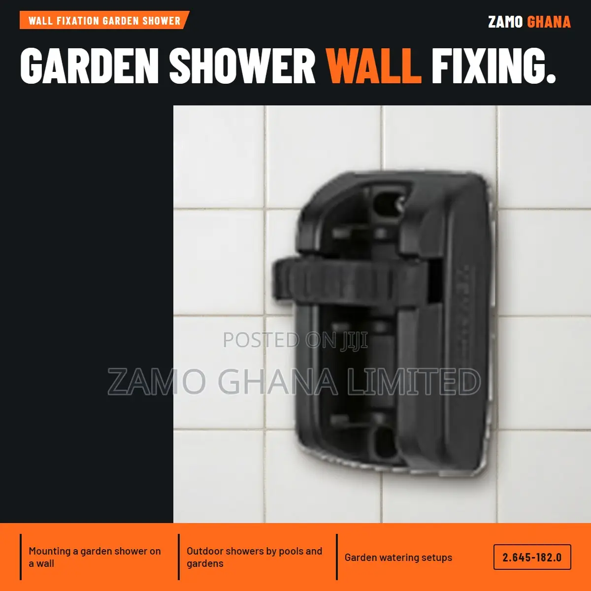 Wall Fixation Garden Shower - 2.645-182.0