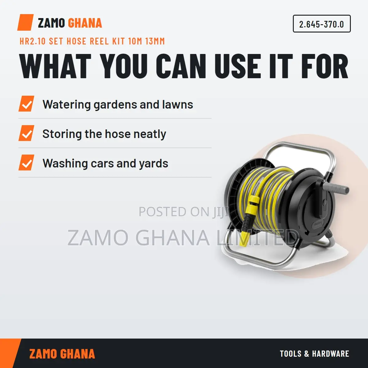 Hr2.10 Set Hose Reel Kit 10M 13Mm - 2.645-370.0